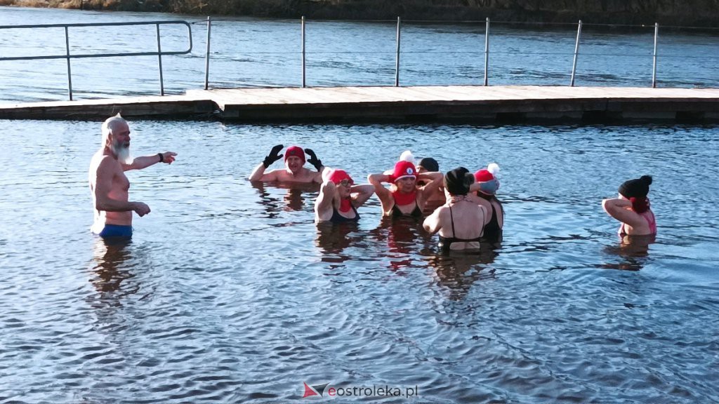 Morsy na plaży w Ostrołęce. Rozgrzewka przed jutrzejszą, dużą akcją [12.02.2022] - zdjęcie #12 - eOstroleka.pl