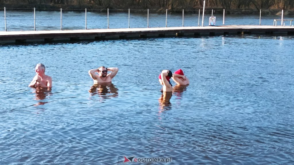 Morsy na plaży w Ostrołęce. Rozgrzewka przed jutrzejszą, dużą akcją [12.02.2022] - zdjęcie #5 - eOstroleka.pl