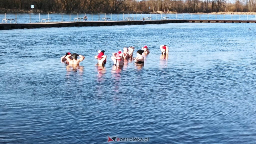 Morsy na plaży w Ostrołęce. Rozgrzewka przed jutrzejszą, dużą akcją [12.02.2022] - zdjęcie #4 - eOstroleka.pl