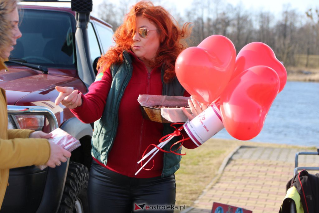 Morsowanie dla Zuzi na plaży miejskiej [13.02.2022] - zdjęcie #25 - eOstroleka.pl