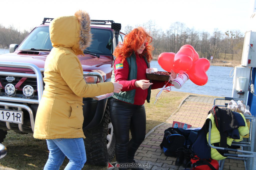 Morsowanie dla Zuzi na plaży miejskiej [13.02.2022] - zdjęcie #24 - eOstroleka.pl