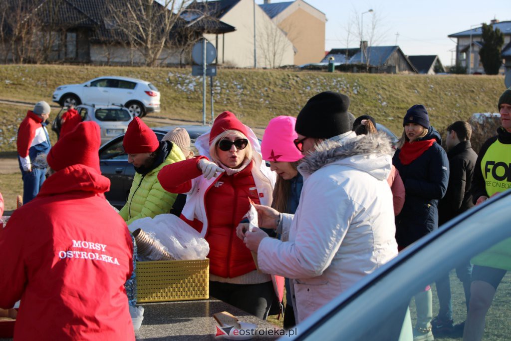 Morsowanie dla Zuzi na plaży miejskiej [13.02.2022] - zdjęcie #5 - eOstroleka.pl