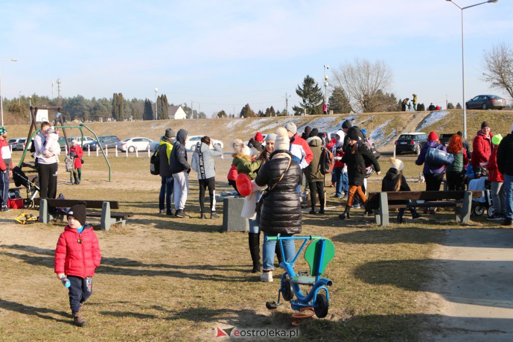 Morsowanie dla Zuzi na plaży miejskiej [13.02.2022] - zdjęcie #3 - eOstroleka.pl