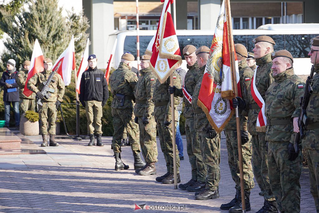 Obchody 80. rocznicy powstania Armii Krajowej [14.02.2022] - zdjęcie #8 - eOstroleka.pl