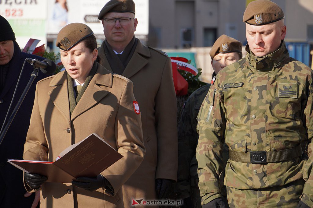 Obchody 80. rocznicy powstania Armii Krajowej [14.02.2022] - zdjęcie #53 - eOstroleka.pl