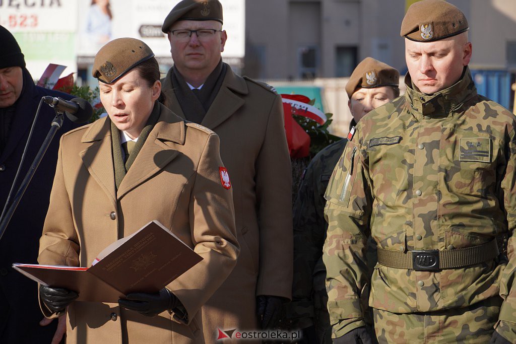 Obchody 80. rocznicy powstania Armii Krajowej [14.02.2022] - zdjęcie #21 - eOstroleka.pl