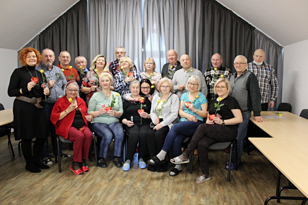 Walentynki w Dziennym Domu ,,Senior+ w Olszewie-Borkach - zdjęcie #7 - eOstroleka.pl
