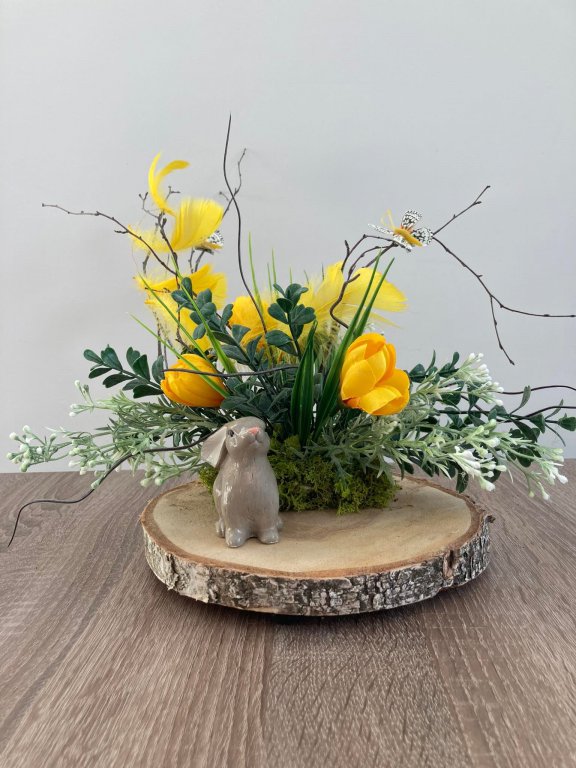 Wiosenne dekoracje i koszyki wiklinowe od Centrum Integracji Społecznej - zdjęcie #3 - eOstroleka.pl