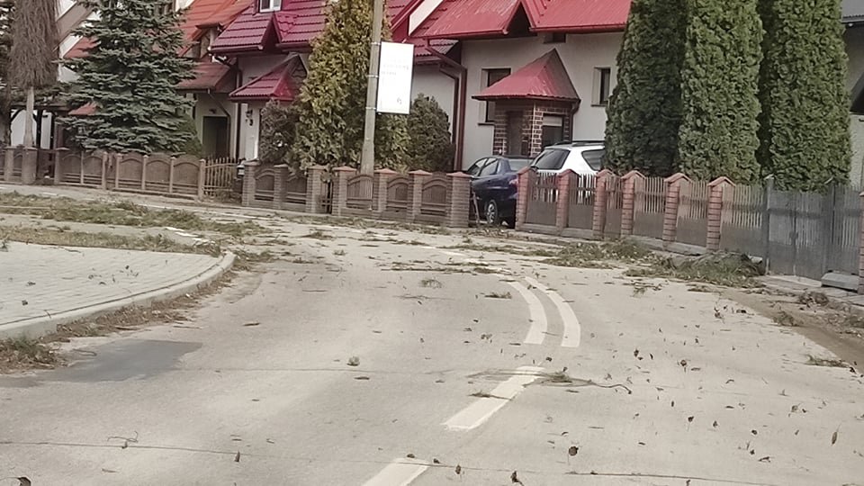 Wieje, niszczy i sieje strach. Kolejna noc z wichurą w regionie [19.02.2022] - zdjęcie #51 - eOstroleka.pl