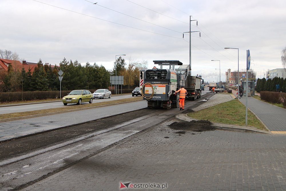 Utrudnienia na mini-obwodnicy w Ostrołęce [22.02.2022] - zdjęcie #11 - eOstroleka.pl