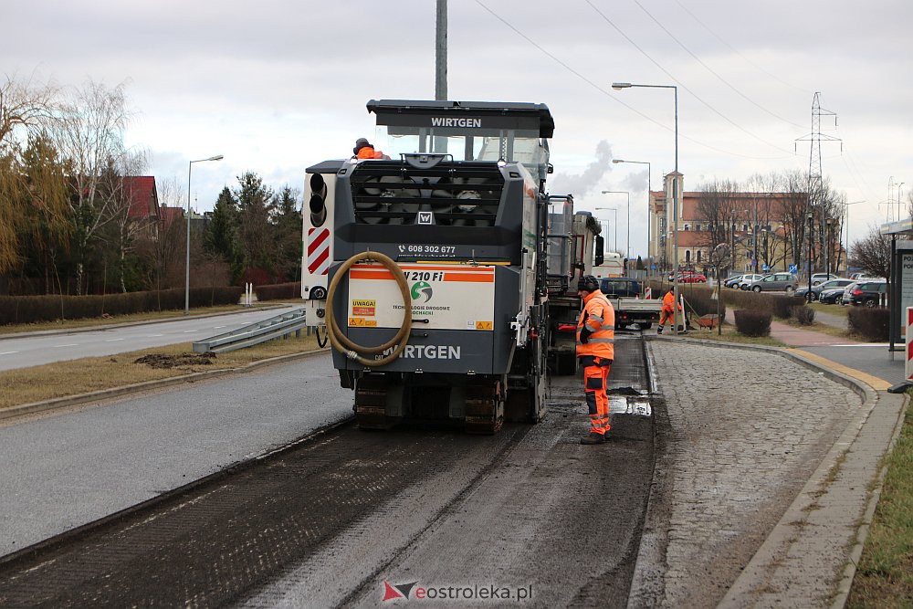 Utrudnienia na mini-obwodnicy w Ostrołęce [22.02.2022] - zdjęcie #9 - eOstroleka.pl