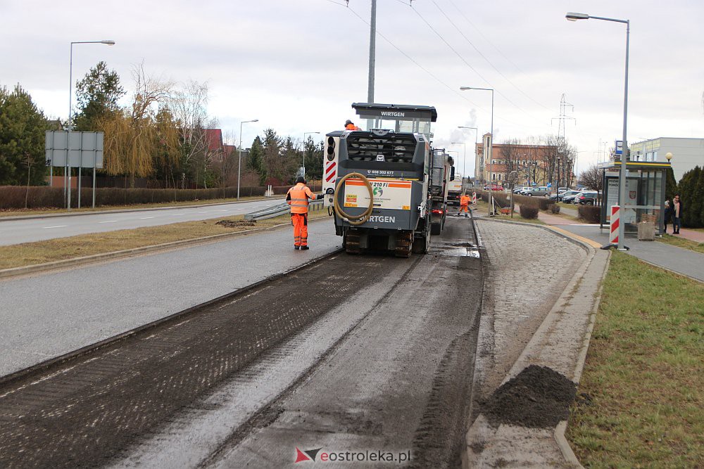 Utrudnienia na mini-obwodnicy w Ostrołęce [22.02.2022] - zdjęcie #5 - eOstroleka.pl