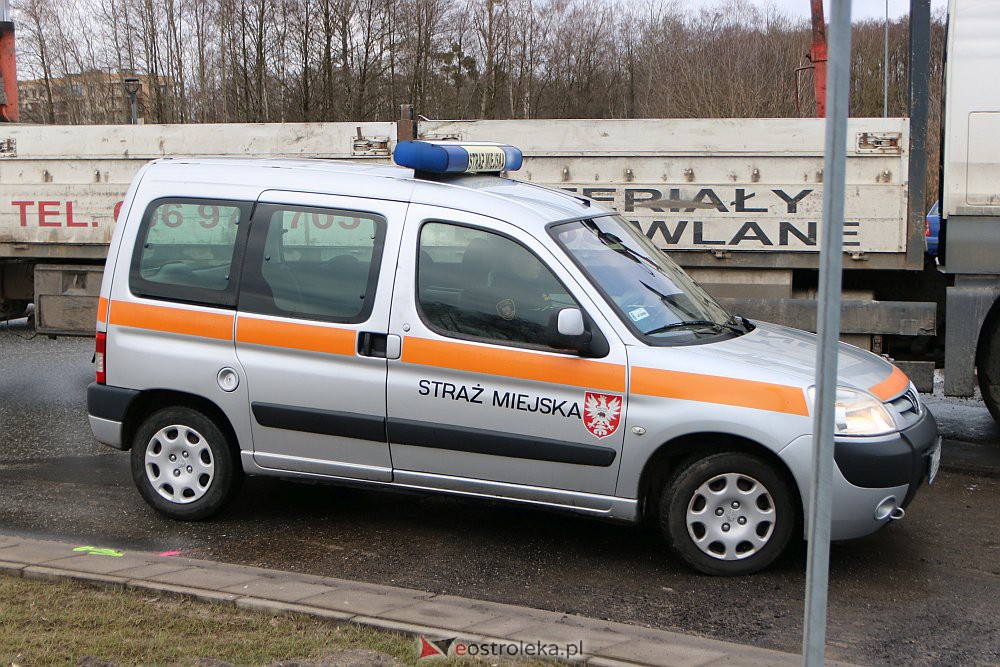 Utrudnienia na mini-obwodnicy w Ostrołęce [22.02.2022] - zdjęcie #3 - eOstroleka.pl