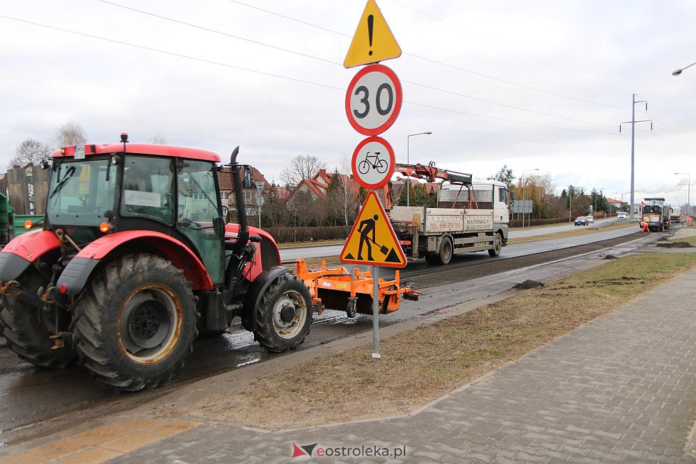 Utrudnienia na mini-obwodnicy w Ostrołęce [22.02.2022] - zdjęcie #2 - eOstroleka.pl
