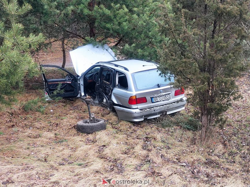 Wypadek na DK-53 między Ostrołęką a Dylewem [23.02.2022] - zdjęcie #3 - eOstroleka.pl