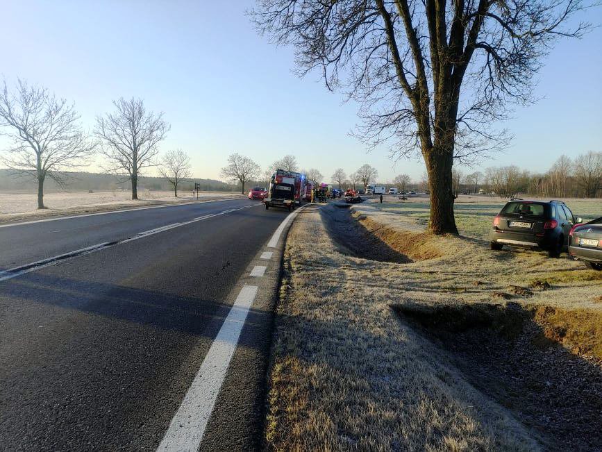 Dachowanie w Kordowie [24.02.2022] - zdjęcie #10 - eOstroleka.pl