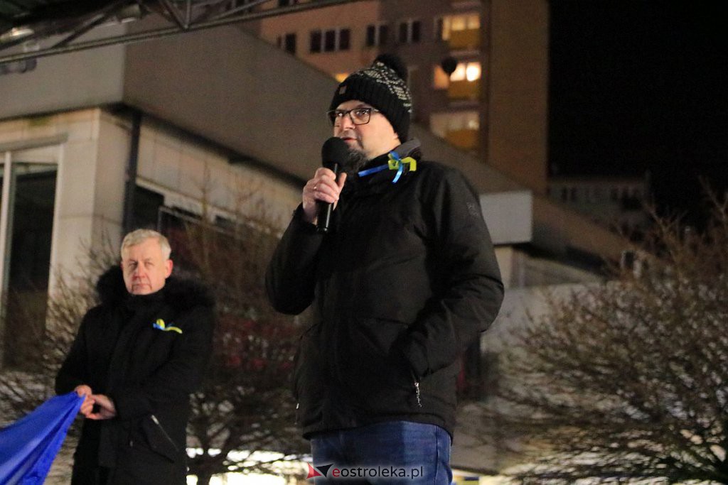 Ostrołęczanie solidarni z Ukrainą. W trudnym czasie bądźmy razem [24.02.2022] - zdjęcie #40 - eOstroleka.pl