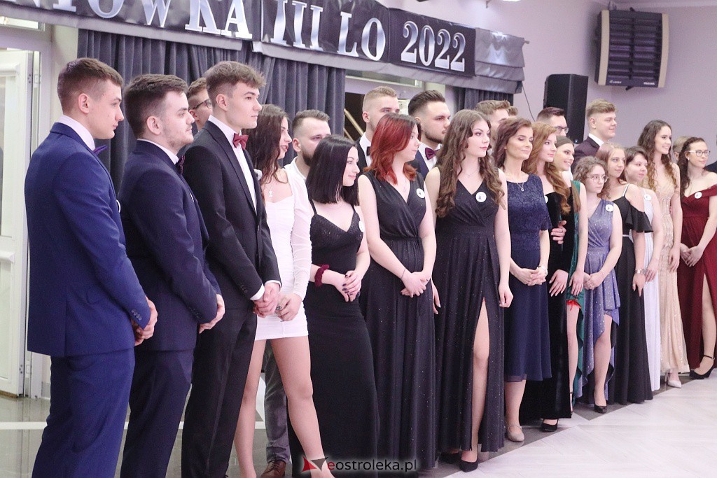 Studniówka 2022. III LO w Ostrołęce [26.02.2022] - zdjęcie #220 - eOstroleka.pl