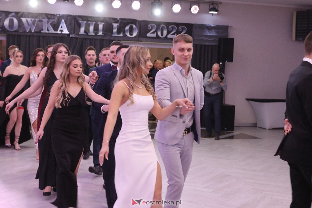 Studniówka 2022. III LO w Ostrołęce [26.02.2022] - zdjęcie #6 - eOstroleka.pl