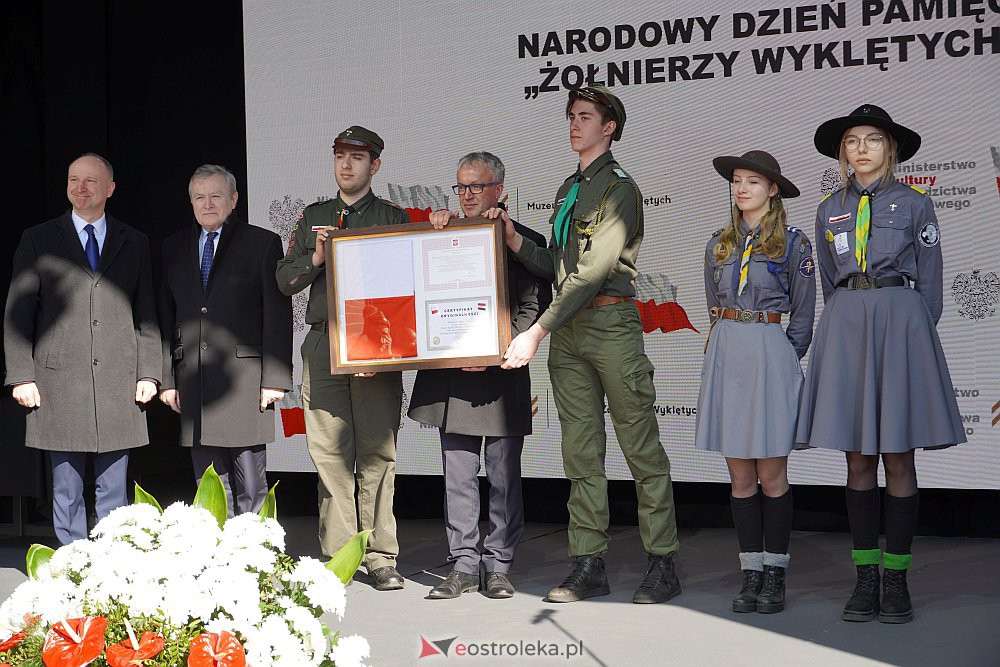 Oficjalne otwarcie Muzeum Żołnierzy Wyklętych w Ostrołęce [01.03.2022] - zdjęcie #203 - eOstroleka.pl