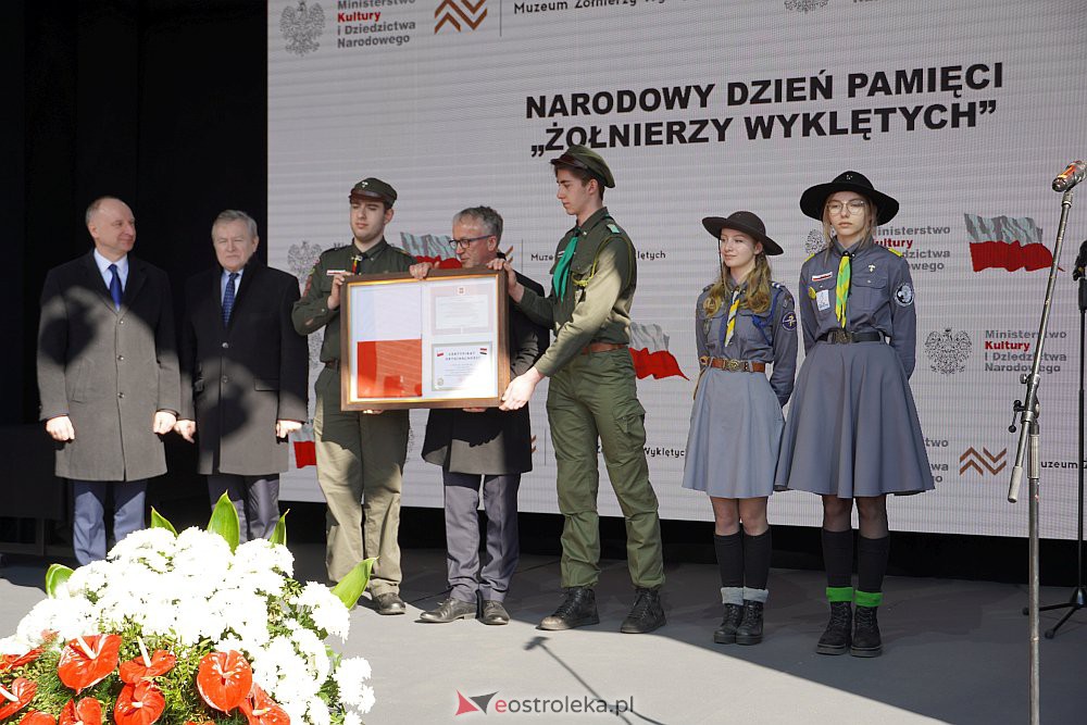 Oficjalne otwarcie Muzeum Żołnierzy Wyklętych w Ostrołęce [01.03.2022] - zdjęcie #200 - eOstroleka.pl