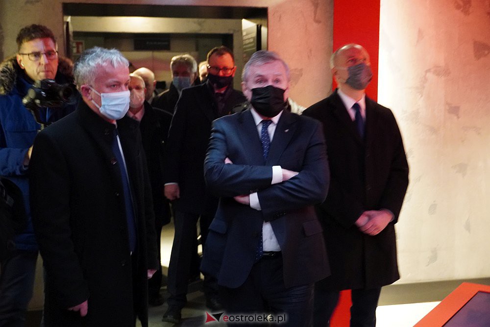 Oficjalne otwarcie Muzeum Żołnierzy Wyklętych w Ostrołęce [01.03.2022] - zdjęcie #225 - eOstroleka.pl