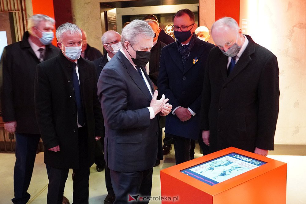 Oficjalne otwarcie Muzeum Żołnierzy Wyklętych w Ostrołęce [01.03.2022] - zdjęcie #219 - eOstroleka.pl
