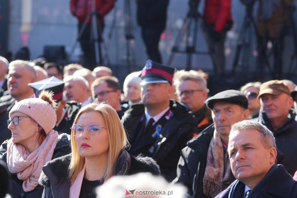 Oficjalne otwarcie Muzeum Żołnierzy Wyklętych w Ostrołęce [01.03.2022] - zdjęcie #19 - eOstroleka.pl