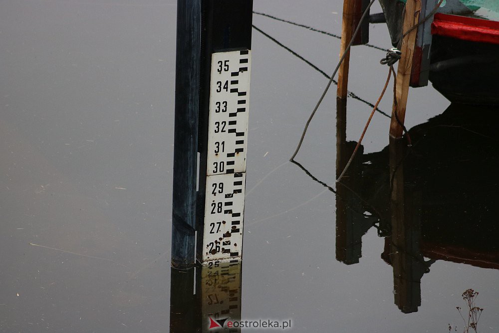 Wysoki poziom wody na Narwi w Ostrołęce [04.03.2022] - zdjęcie #18 - eOstroleka.pl