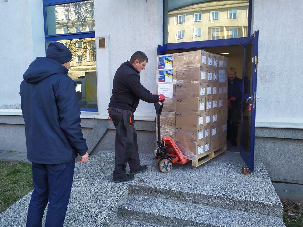 Dary z Mazowsza dla Ukrainy [10.03.2022] - zdjęcie #8 - eOstroleka.pl
