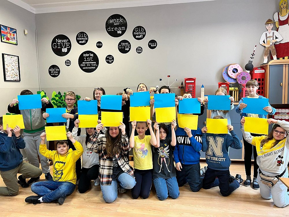 „Jedynka” solidarna z Ukrainą [11.03.2022] - zdjęcie #5 - eOstroleka.pl