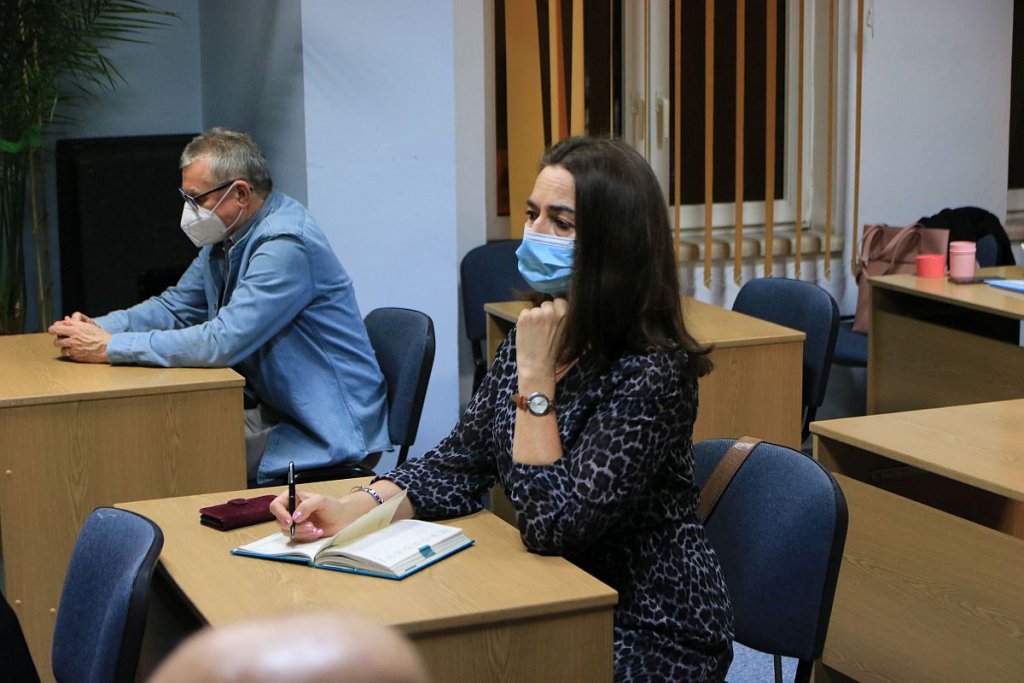 Wiesław Rzońca i Karol Samsel w ostrołęckiej bibliotece. Romantyzm i jego rewizje [18.03.2022] - zdjęcie #17 - eOstroleka.pl