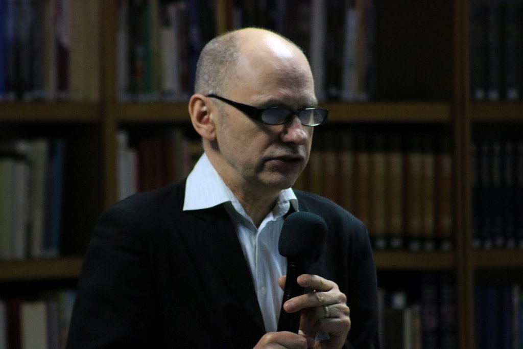 Wiesław Rzońca i Karol Samsel w ostrołęckiej bibliotece. Romantyzm i jego rewizje [18.03.2022] - zdjęcie #6 - eOstroleka.pl