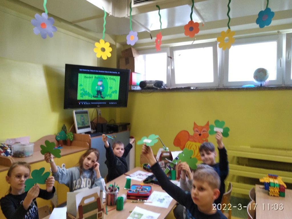 Dzień świętego Patryka w Szkole Podstawowej Nr 10 - zdjęcie #6 - eOstroleka.pl