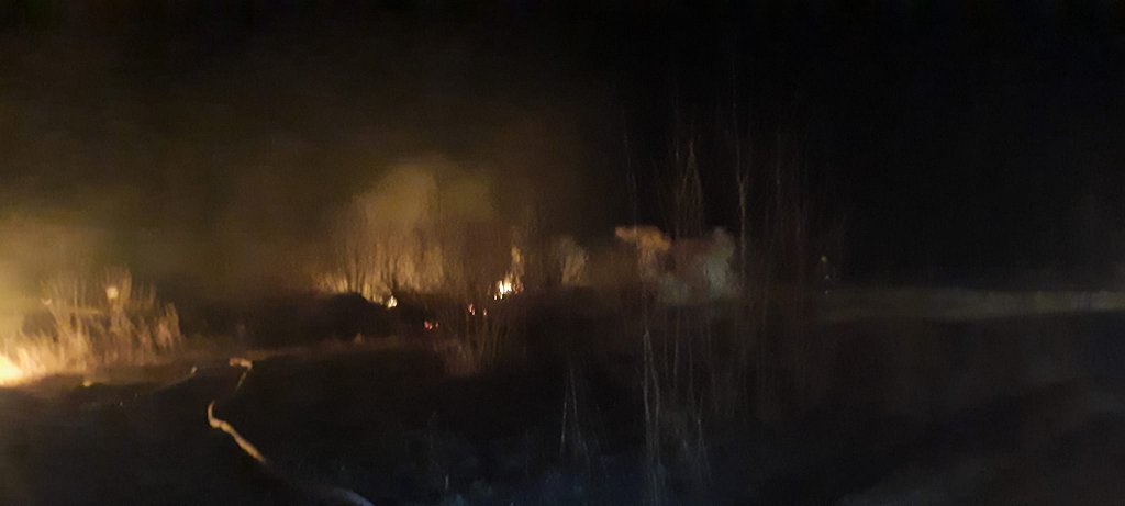 Plaga pożarów traw na nieużytkach [24.03.2022] - zdjęcie #24 - eOstroleka.pl