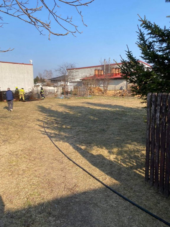 Od pożaru do pożaru. Trudna doba strażaków z Troszyna [23.03.2022] - zdjęcie #6 - eOstroleka.pl