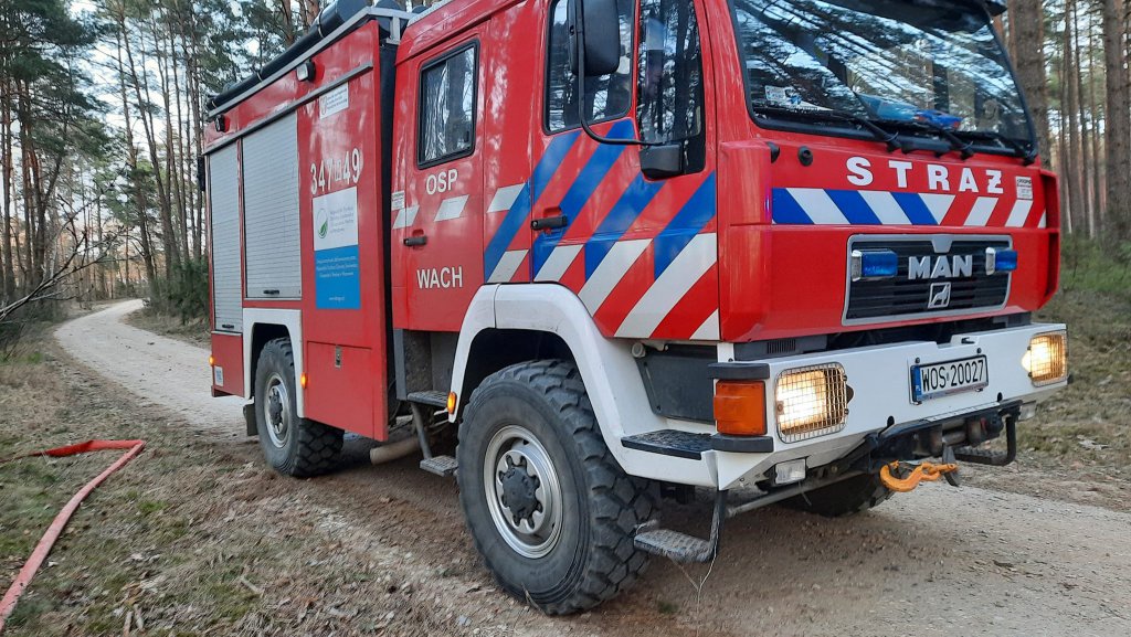 Pożary lasów na terenie gmin Myszyniec i Kadzidło. Z ogniem walczyło 6 jednostek strażackich [03.04.2022] - zdjęcie #8 - eOstroleka.pl