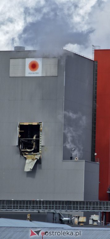 Eksplozja w elektrociepłowni Stora Enso. Trwa akcja ratunkowa [08.04.2022] - zdjęcie #3 - eOstroleka.pl