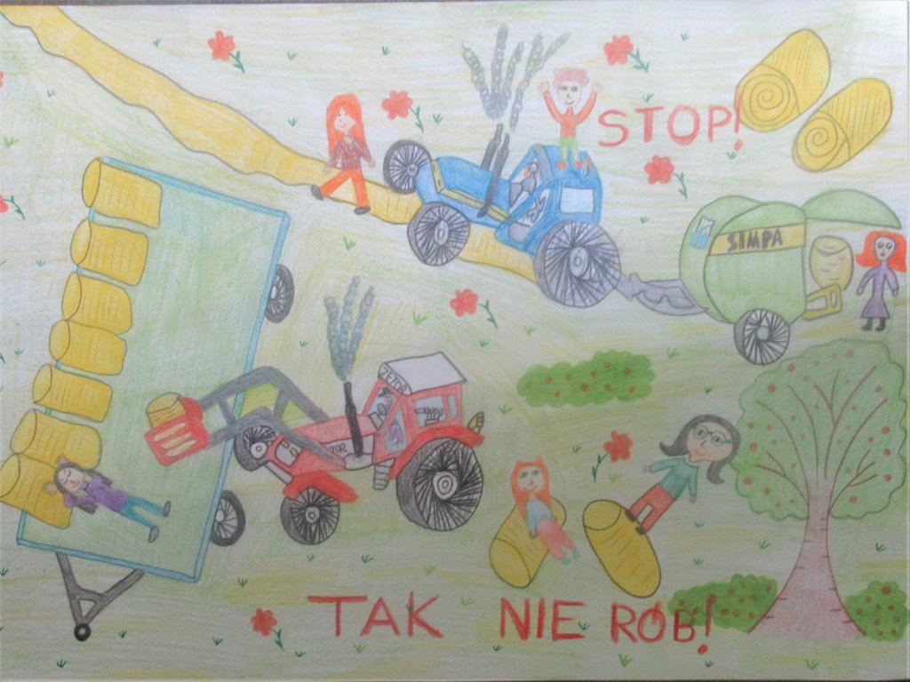 Konkurs Plastyczny „Bezpiecznie na wsi mamy, bo ryzyko upadków znamy” - zdjęcie #3 - eOstroleka.pl