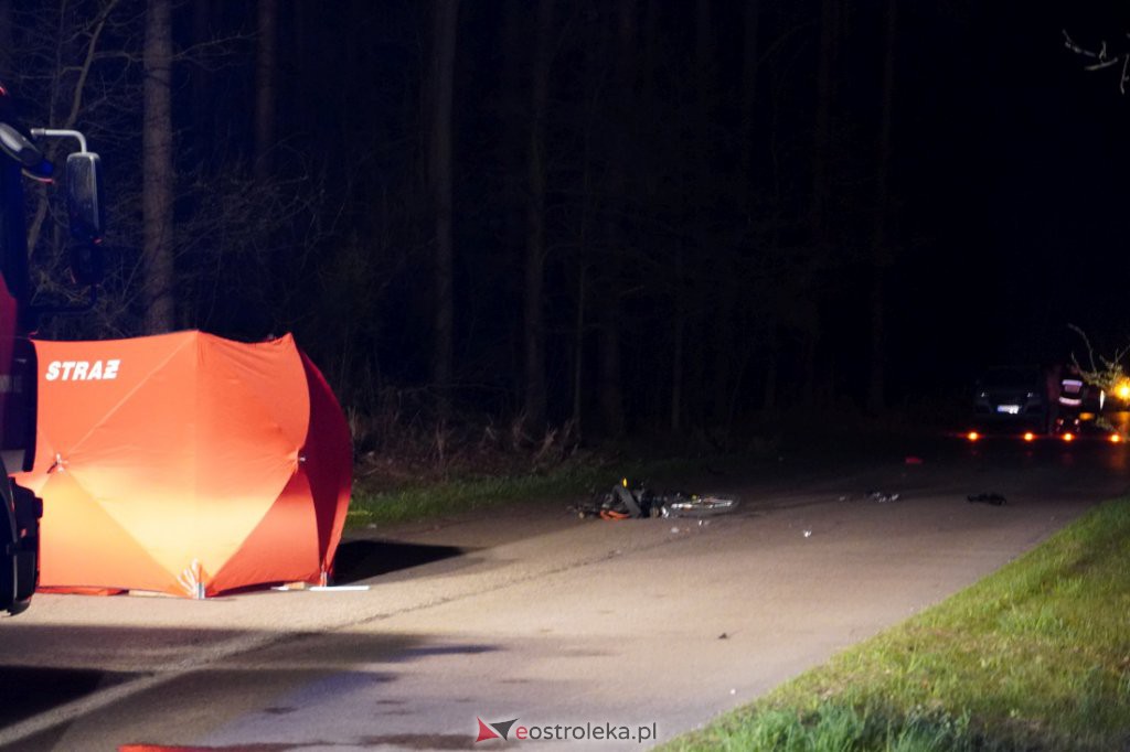 Tragiczny wypadek w Chojnikach. Zginał rowerzysta, sprawca uciekł  [24.04.2022] - zdjęcie #3 - eOstroleka.pl