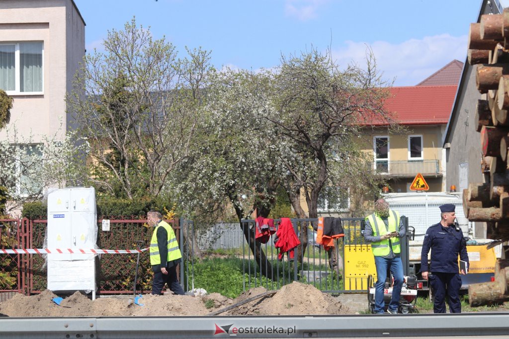Niewybuch przy Traugutta [29.04.2022] - zdjęcie #6 - eOstroleka.pl