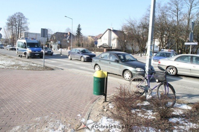 Potrącenie pieszego(15-02-2011) - zdjęcie #2 - eOstroleka.pl