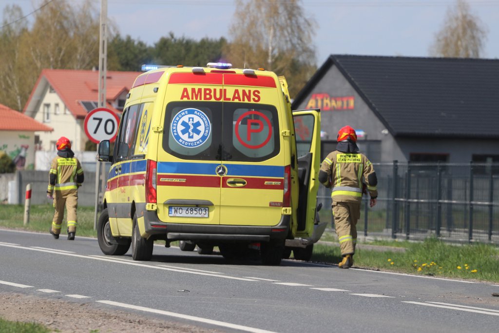 Wypadek na DK 53 w Antoniach [02.05.2022] - zdjęcie #13 - eOstroleka.pl