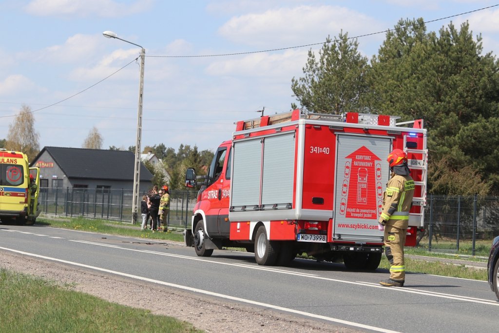 Wypadek na DK 53 w Antoniach [02.05.2022] - zdjęcie #14 - eOstroleka.pl