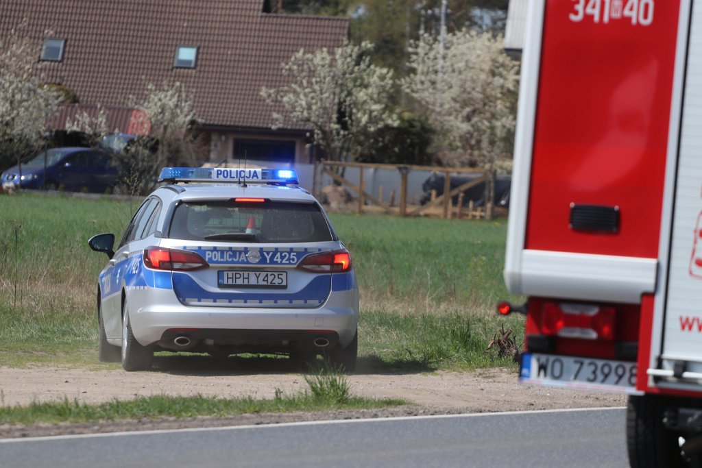 Wypadek na DK 53 w Antoniach [02.05.2022] - zdjęcie #18 - eOstroleka.pl