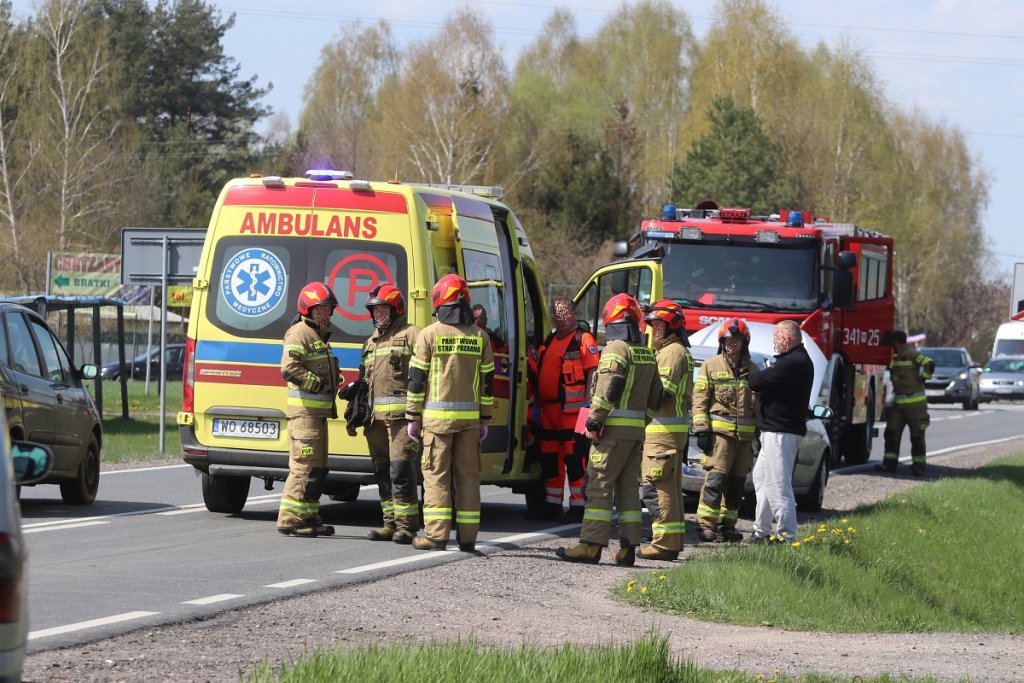 Wypadek na DK 53 w Antoniach [02.05.2022] - zdjęcie #19 - eOstroleka.pl