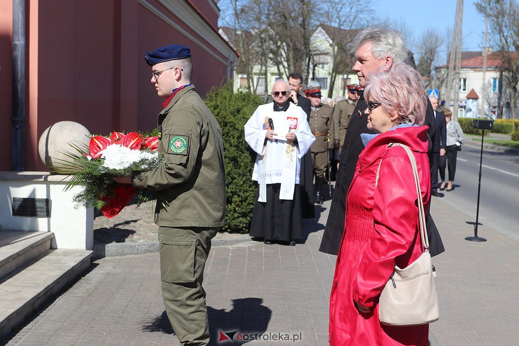 Miejska uroczystość z okazji 231. rocznicy uchwalenia Konstytucji 3 Maja [03.05.2022] - zdjęcie #22 - eOstroleka.pl