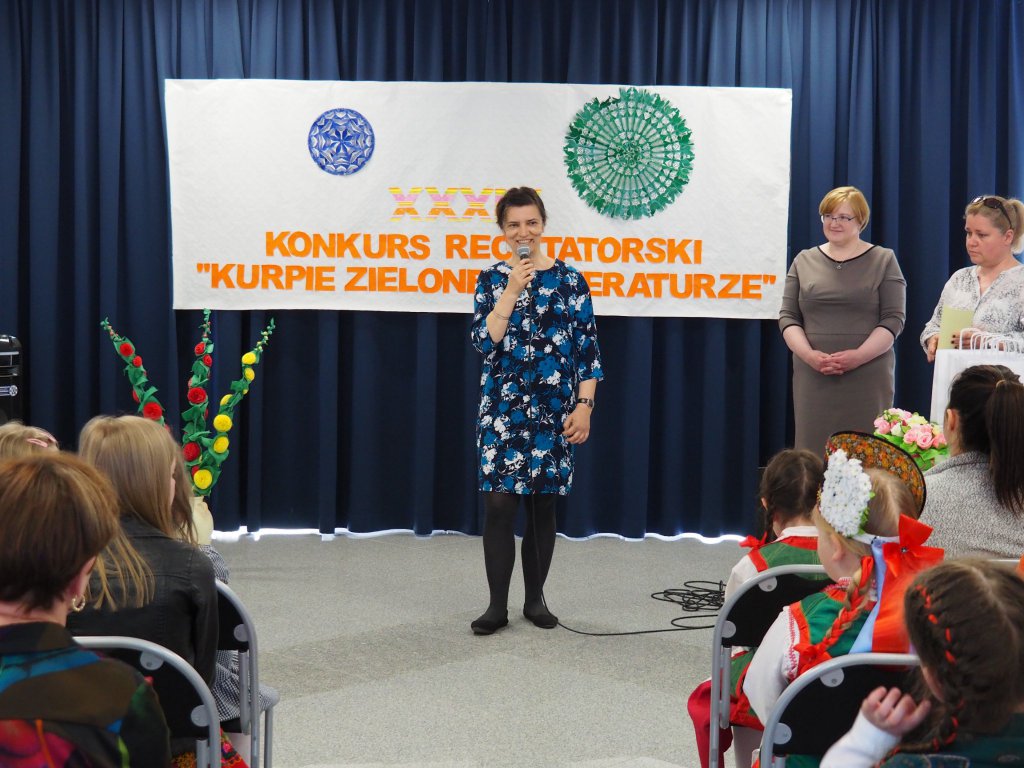 Eliminacje gminne Konkursu Recytatorskiego Kurpie Zielone w Literaturze - zdjęcie #3 - eOstroleka.pl
