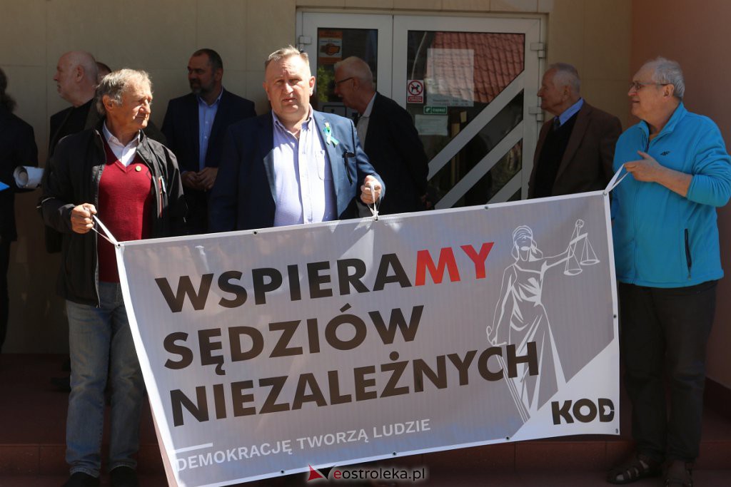 Protest sędziów w Ostrołęce [18.05.2022] - zdjęcie #13 - eOstroleka.pl