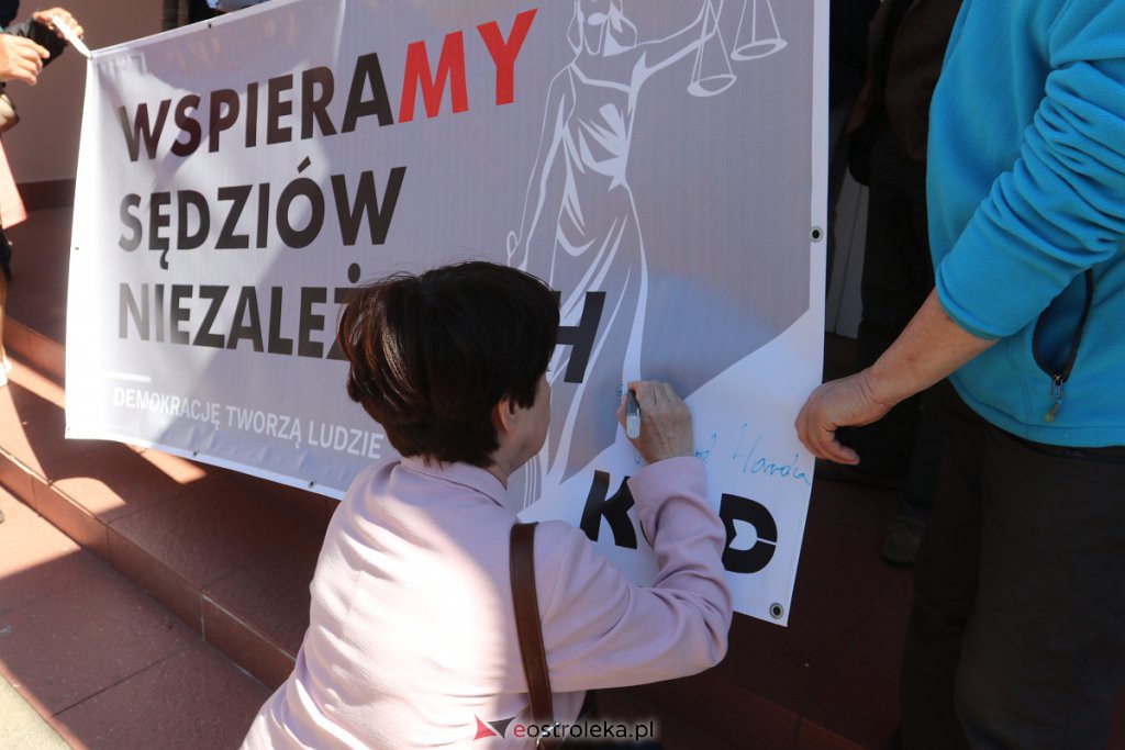 Protest sędziów w Ostrołęce [18.05.2022] - zdjęcie #8 - eOstroleka.pl